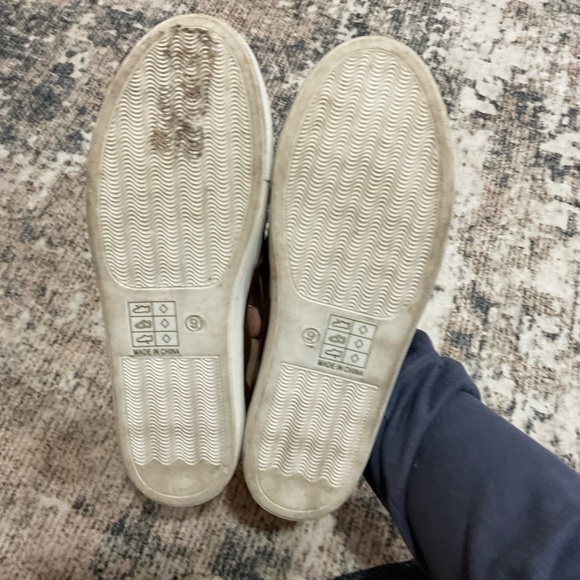 G.C. Shoes Woven Brown Leather Slip On Women’s Size 9 - Picture 3 of 3